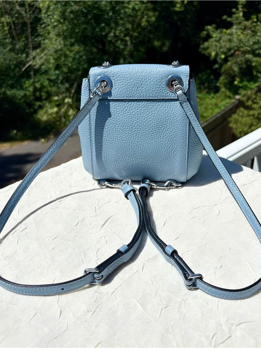COACH Convertible Backpack In Cornflower Blue C5677